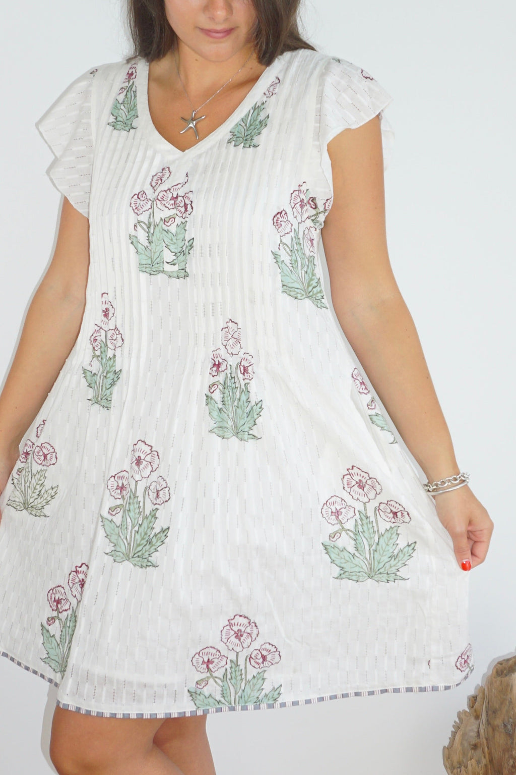 Doris Mini Dress in Cosmos