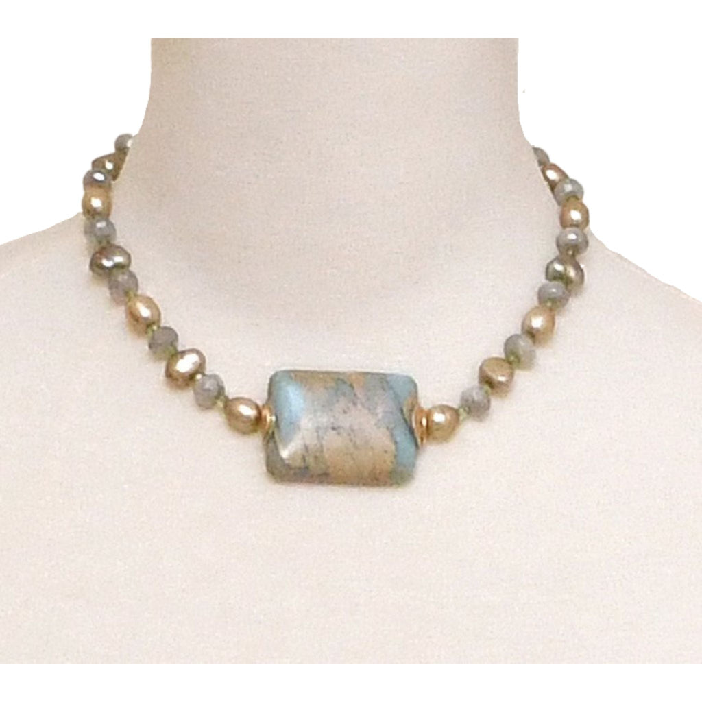 Geo Gem Necklace