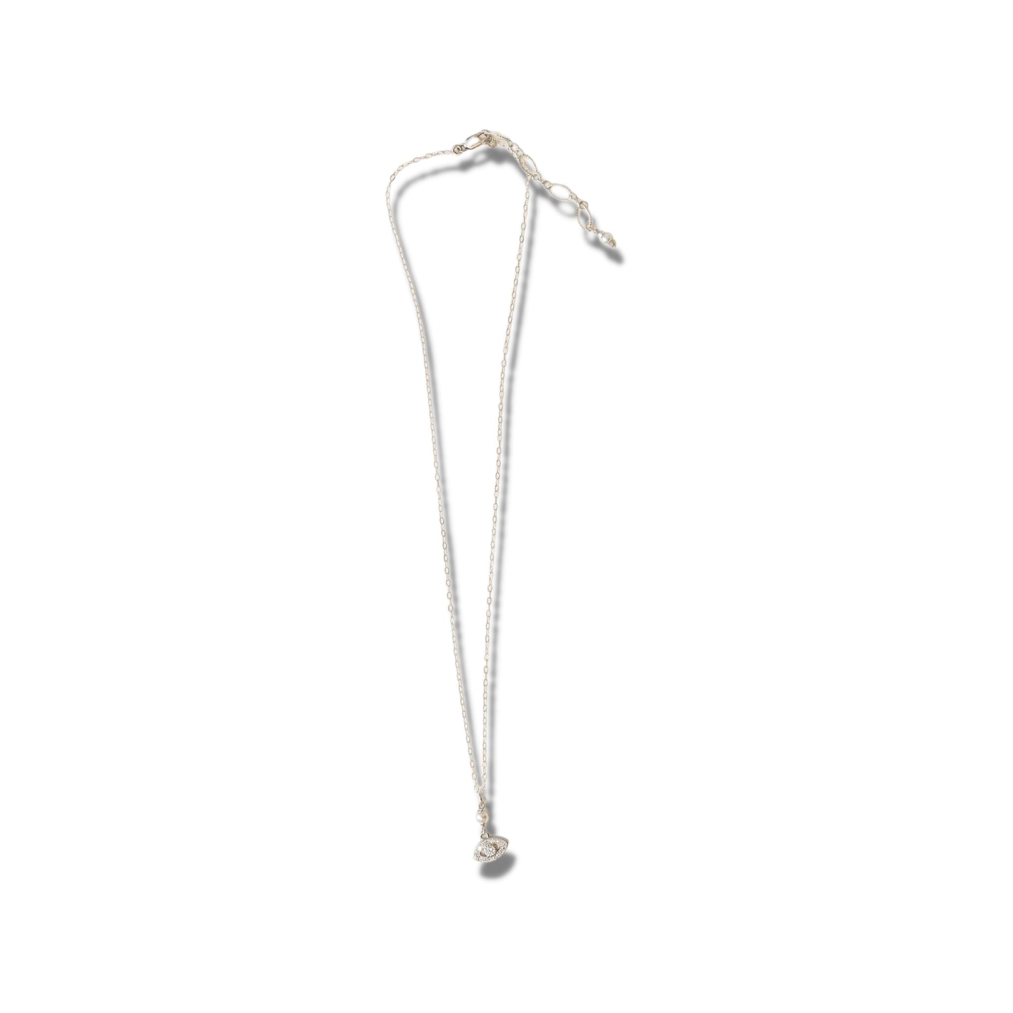 Mod Vin Eye Pendant - Gold or Silver