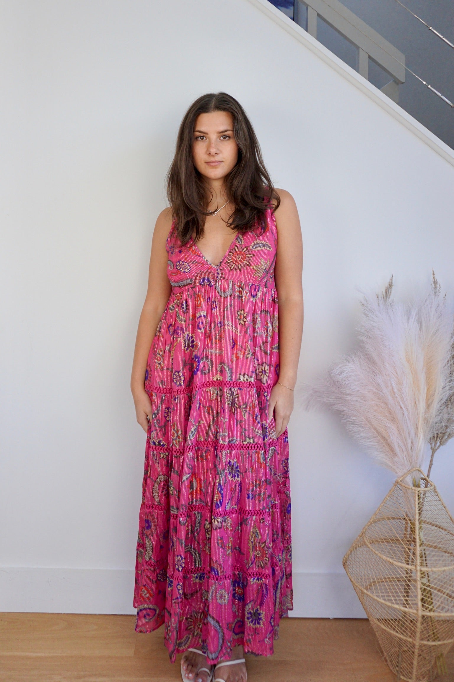 Vera Maxi Dress - Jaya Pink
