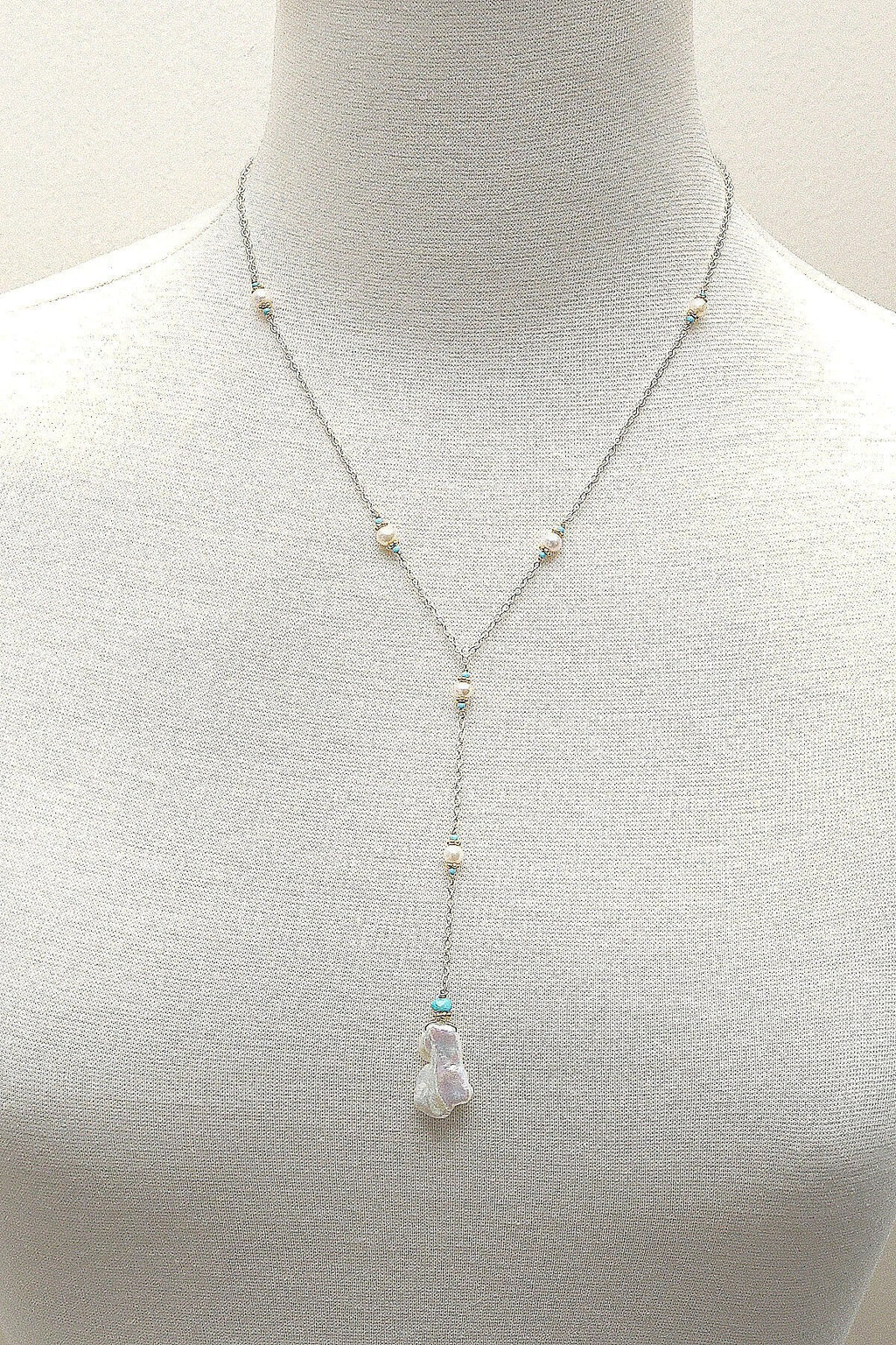 Sanderling"Y" Necklace