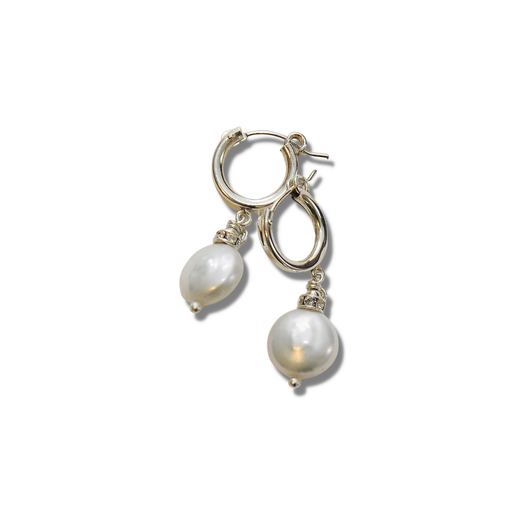 Luna Sparkle Hoops-Gold Or Silver