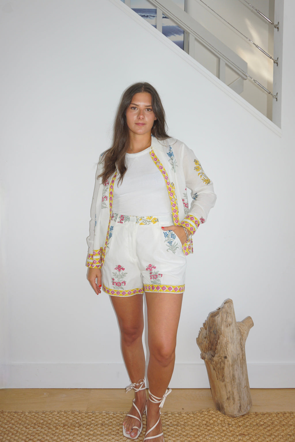Stella Short in Mixed Print Floral