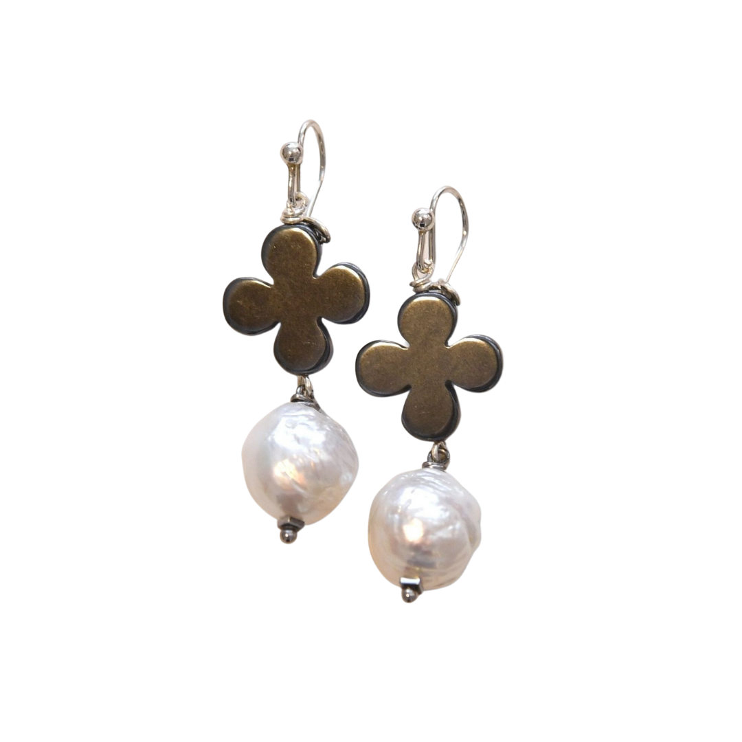 Baroque Fleur-Gold Or Gunmetal