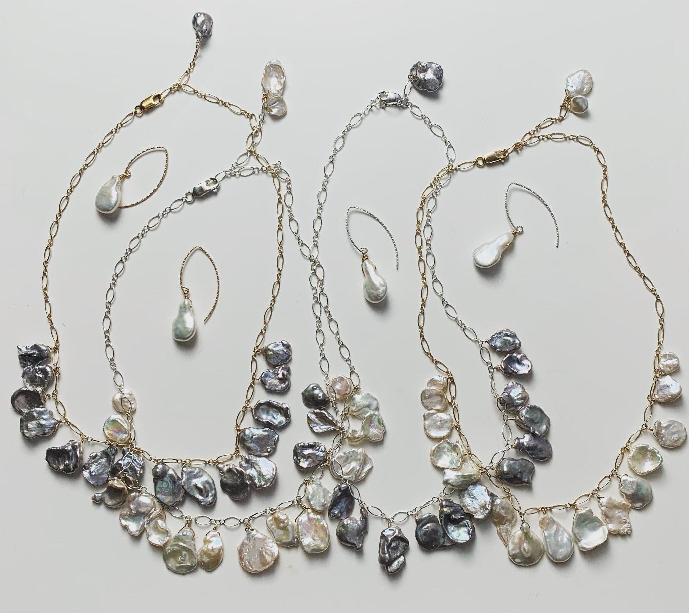 Maia Petal necklace